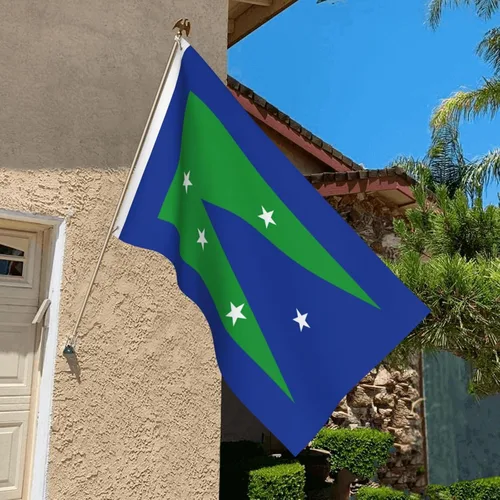 Vista 6 de Bandera del condado de Peconic, bandera de Nueva York, 3 x 5 pies, poliéster duradero de doble cara, divertida pancarta decorativa para exteriores