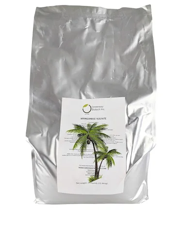 Vista 6 de Greenway Biotech - Fertilizante monohidrato de sulfato de manganeso, 100% soluble en agua, contiene 31% de manganeso, ideal para agricultura