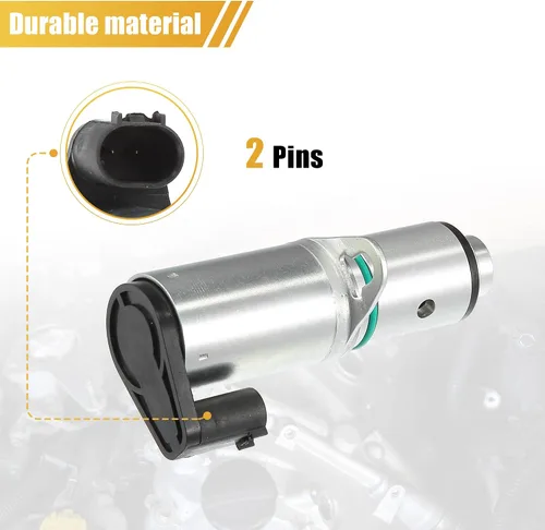 Vista 4 de X AUTOHAUX 36002687 Electroválvula variable VVT para Volvo S60 2.5l 2011-2016 para Volvo XC60 2.5l 2015-2016 Válvula de control de aceite del árbol
