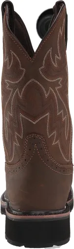 Vista 3 de Wolverine Botas de trabajo Rancher de 10 pulgadas con punta cuadrada de acero