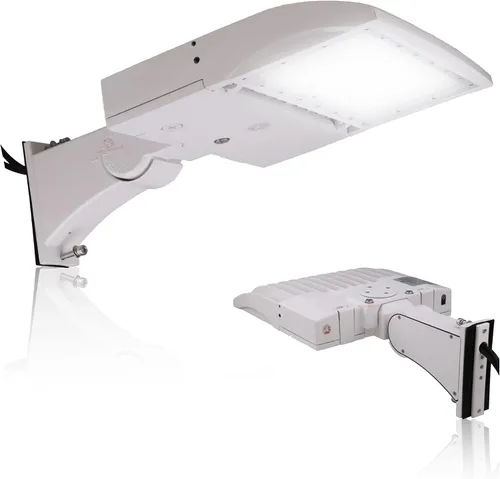 Vista 18 de RuggedGrade Vatiaje de luz LED NextGen IV de 100 W para estacionamiento Negro