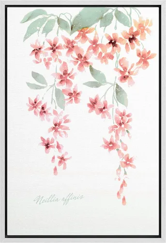 Vista 35 de NWT Juego de impresiones enmarcadas para pared, ramo de flores amarillas, capullos de flores amarillas, ilustraciones de plantas florales, arte