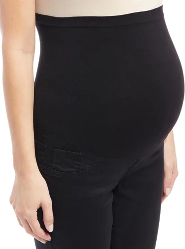 Vista 4 de Motherhood Maternity Women's Maternity Indigo Blue 5 Pocket Super Soft Secret Fit Belly Skinny Pant