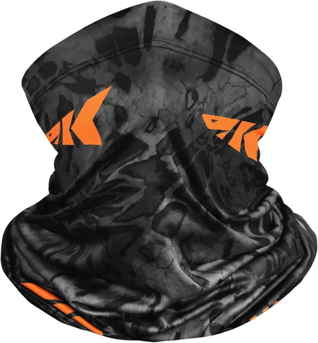 Vista 17 de KastKing Sol Armis - Polaina para el cuello, máscara facial UPF 50, máscara de protección solar UV para hombres y mujeres, pesca, senderismo