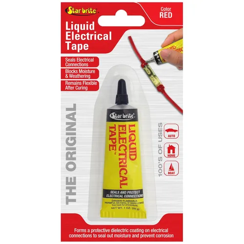 Vista 11 de STAR BRITE - Cinta aislante líquida eléctrica, tubo negro de 1 oz (084154)