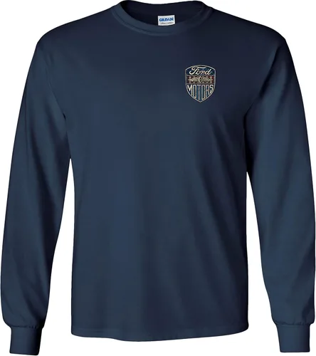Vista 2 de Camisa de manga larga Vintage Ford Motors Legendary Power 1903