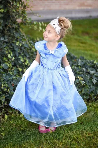 Vista 7 de Little Adventures Disfraz de princesa de Cenicienta mariposa para niñas