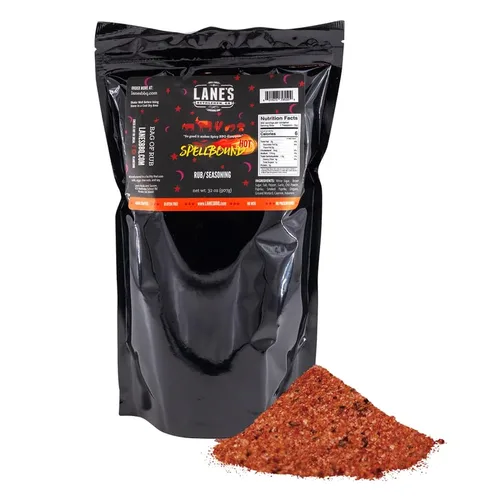 Vista 8 de Lane's Spellbound - Condimento para frotar cerdo dulce y picante, condimento natural para frotar los glúteos, frotar costillas para ahumar y asar a
