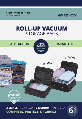 Vista 11 de Greenco Bolsas para sellar con aspiradora