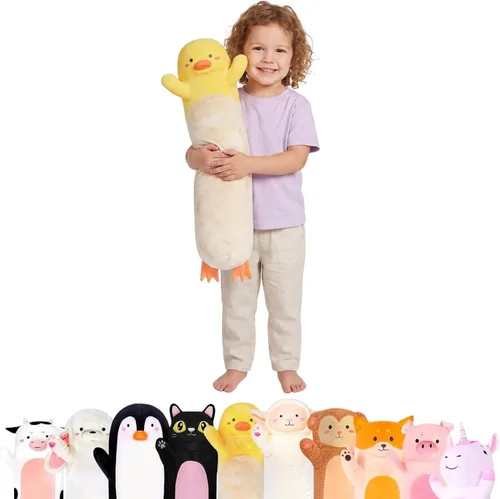 Vista 9 de Cuddle Paws Almohada corporal de felpa de oso para niños, juguete