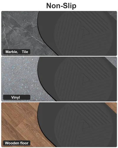 Vista 4 de PRISMXR Extra Large Non-Slip VR Mat (55''x35'') Compatible with Meta Quest 3 Quest 2 Quest Pro HTC Vive, PSVR PSVR2 - Soft & Supportive Cushioning