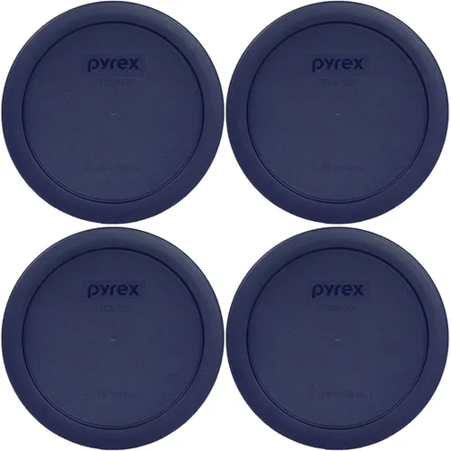 Vista 37 de Pyrex 7201-PC (4 tazas) Berry Pink - Tapa de almacenamiento para cuencos de vidrio, fabricada en Estados Unidos