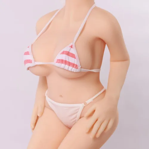 Vista 5 de Realistic Life - Muñeca sexual de tamaño completo con esqueleto integrado, masturbador masculino, juguete sexual realista con pecho grande, blanco