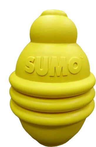 Vista 4 de Sumo Rubber Play (M) Juguete para perros (rojo)