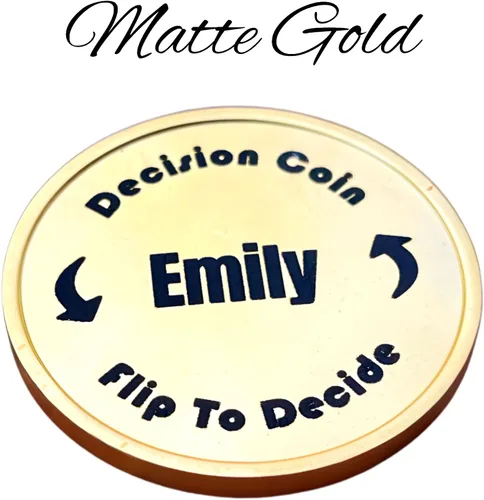 Vista 2 de Decision Coin - Moneda personalizada para parejas