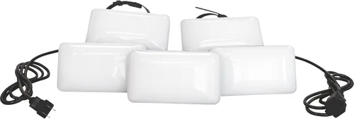 Vista 5 de GT-Lite Cadena de luces LED de 7500 lúmenes de 50 pies y 5 cabezales ajustables enlazables