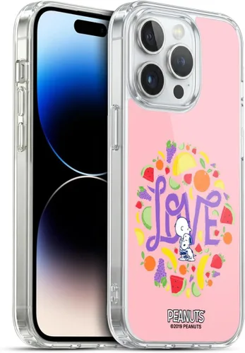 Vista 80 de Head Case Designs Funda de gel suave con licencia oficial de Peanuts Charlie y Snoopy Naturally Sweet compatible con Apple iPhone 7 Plus/iPhone 8