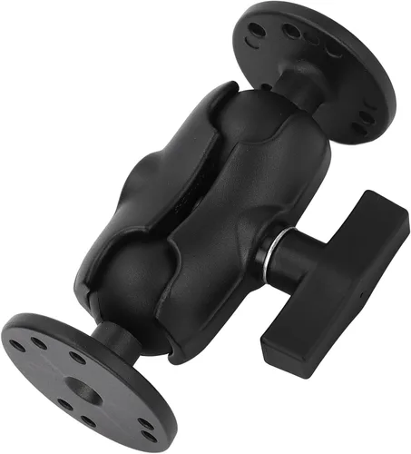 Vista 9 de Soporte de bola doble, soporte para camión, brazo de doble enchufe resistente con adaptadores de bola de tamaño C de 1.5 pulgadas, base de montaje