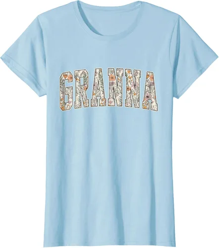 Vista 25 de Granna - Camiseta retro para el día de la madre Negro