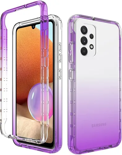 Vista 20 de Pzwoxukhov Funda para Xiaomi Poco M3 M2010J19CG M2010J19CI Caso, alta transparencia, color degradado, funda de absorción de impactos anticaída