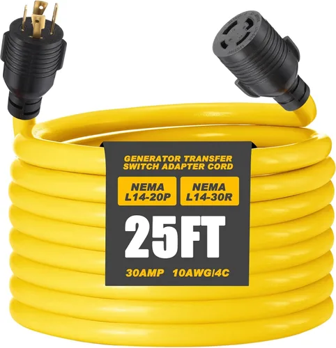 Vista 16 de Kanayu Cable adaptador de interruptor de transferencia de generador NEMA TT