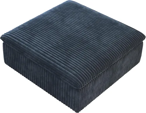 Vista 30 de LoveSeat Cloud Couch Sofá Seccional Modular para Sala de Estar, Sofá Moderno con Asiento Profundo, Sofá de 2 Plazas Sin Huesos con Otomana, Cómodos