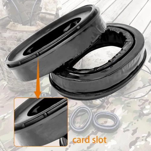 Vista 8 de Almohadillas de gel de silicona compatibles con auriculares MSA SORDIN Protección auditiva Reducción de ruido