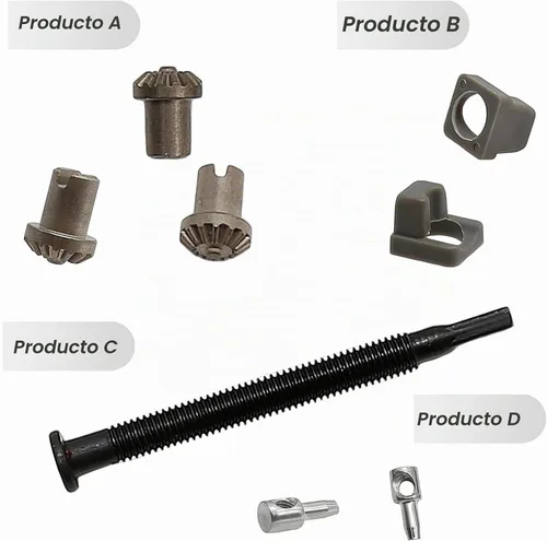 Vista 3 de SYOWADA 90102 Kit de pieza de ajuste de repuesto para motosierra Echo CS-346 CS-352 CS-310 Kit de ajustador lateral
