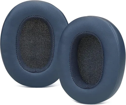 Vista 9 de MOLGRIA Almohadillas para los oídos, almohadillas de cuero de proteína de repuesto para Skullcandy Crusher Wireless Crusher Evo ANC HESH 3.0 Negro