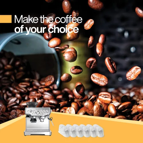 Vista 8 de Paquete de 12 filtros de agua de repuesto compatibles con Breville BWF100, filtros de carbón activado prémium para todas las cafeteras Breville