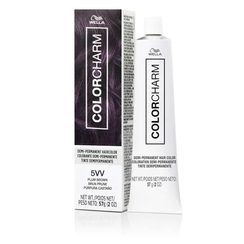 Vista 10 de COLORCHARM - Tinte permanente para el cabello, tinte para el cabello para cobertura de canas, añade brillo, 2 onzas Shea Butter Free of ammonia