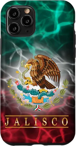 Vista 29 de Jalisco - Funda para iPhone 17, diseño de bandera de México