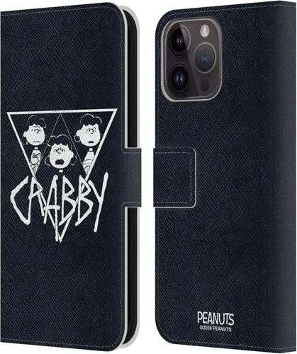 Vista 98 de Head Case Designs Funda de piel con licencia oficial de Peanuts Charlie Brown Good Grief Rock Tees compatible con Apple iPhone 11 Charlie Brown Buen