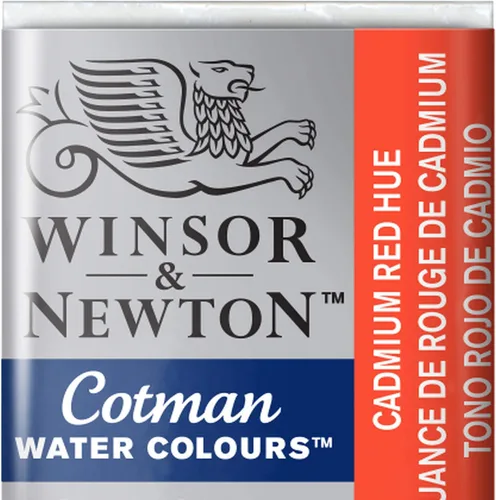 Vista 53 de Acuarela Cotman, tubo de 0.27 oz, color carmesí alizarina