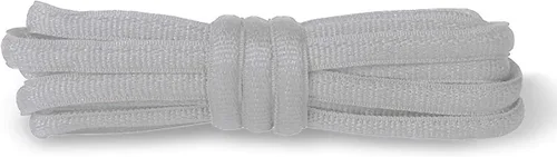 Vista 3 de Cordones de zapatos ovalados 2 pares de cordones medio redondo 14 "zapatos atléticos para deporte zapatillas de correr cuerdas