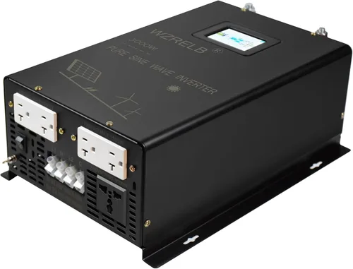 Vista 8 de WZRELB 3000W 24V DC a 120V/240V AC Split Phase Inversor de onda sinusoidal pura