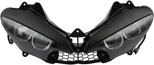 Vista 20 de Ensamble de Faro Delantero de Reemplazo para Motocicleta Compatible con Yamaha FZ6R 2009 2010 2011 FZ6R 09 10 11 FZ-6R