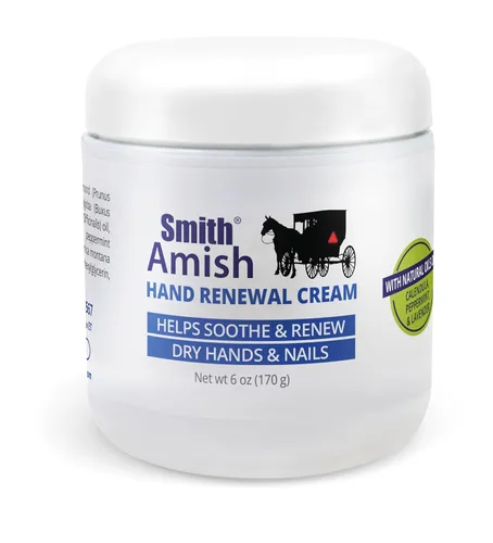 Vista 9 de Smith Amish Crema reparadora de manos tarro de 4.5 onzas más bálsamo labial orgánico de menta.