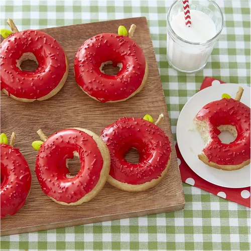 Vista 6 de Wilton Bandejas para Donas de Silicona Antiadherente de Grado Alimenticio, Bandejas para Hornear, Juego de 2