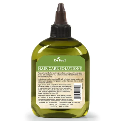 Vista 2 de Difeel 99% Natural Hair Care Solutions Volumize Hair Oil 7.1 oz (paquete de 4)
