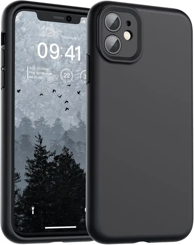 Vista 138 de SUPFINE - Funda diseñada para iPhone 12, silicona líquida premium con [forro de microfibra suave antiarañazos][protección de cámara mejorada], funda
