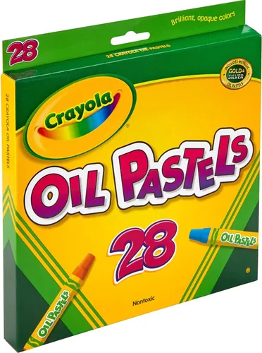 Vista 4 de Crayolas Oil Pastels, caja de 16, 1-set, 1 paquete