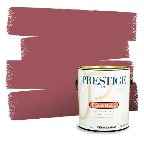 Vista 365 de Prestige Paints Pintura exterior e imprimación en uno, 1 galón, plano, coincidencia comparable de Valspar* Amber Rose*
