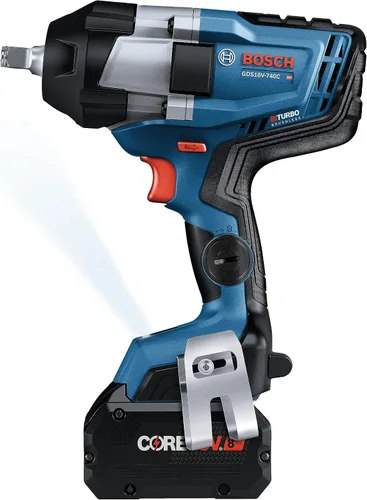 Vista 5 de BOSCH GDS18V-740CB14 PROFACTOR™ Kit de llaves de impacto conectadas de 1/2 pulgada de 18 V con anillo de fricción y (1) batería de alta potencia