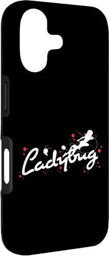 Vista 3 de Miraculous Funda con diseño de siluetas de mariquita y Tikki para iPhone 17