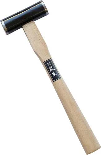 Vista 11 de GENNO - Martillo de carpintero japonés de 10.5 onzas (10.5 onzas), mango de madera para cincel, plano de mano japonés, clavo, fabricado en Japón