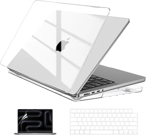 Vista 11 de EooCoo Funda para MacBook Pro de 14 pulgadas M5-M1 Pro/Max 2026-2021