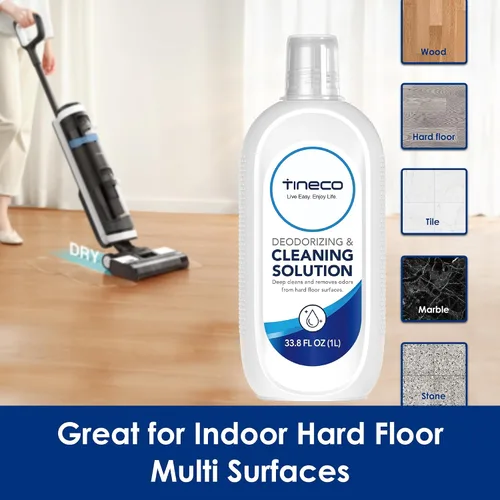 Vista 6 de Tineco Floor ONE i6 Aspiradora elástica en seco y húmedo + solución de limpieza de suelos de 2 L