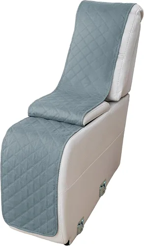 Vista 90 de HDCAXKJ Fundas de sofá seccional reclinable 100% impermeable, forma de L, funda de sofá reclinable lavable acolchada suave para mascotas, perro