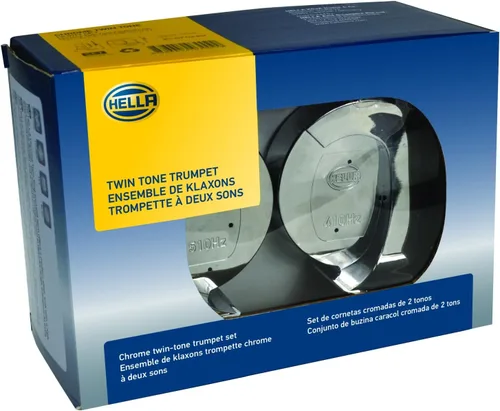 Vista 33 de HELLA 012010971 Kit de Bocina de Trompeta Negra de 12V (Ajuste Universal - Paquete Blíster)